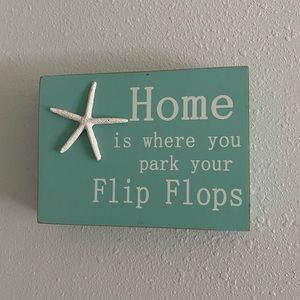 Beach themed wall art/ word art